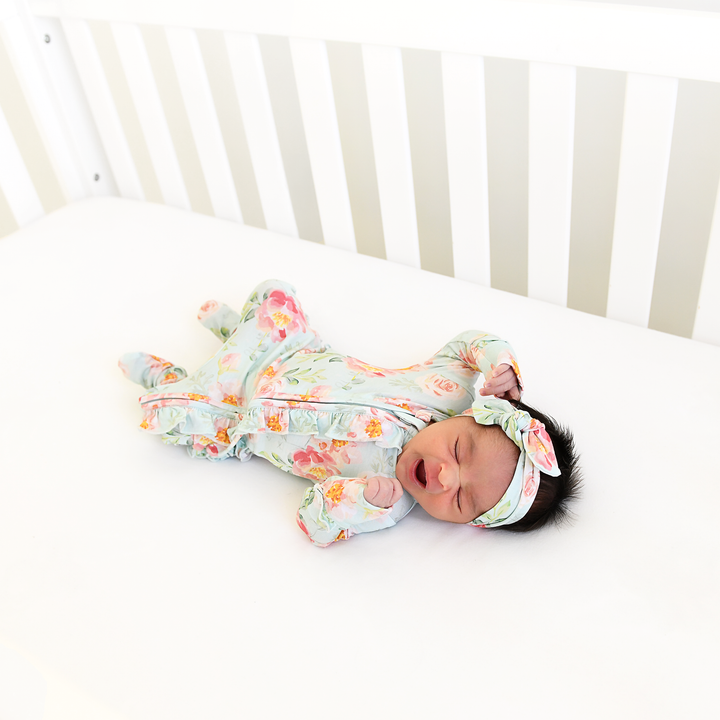 Mae Floral RUFFLE ZIP - Gigi and Max