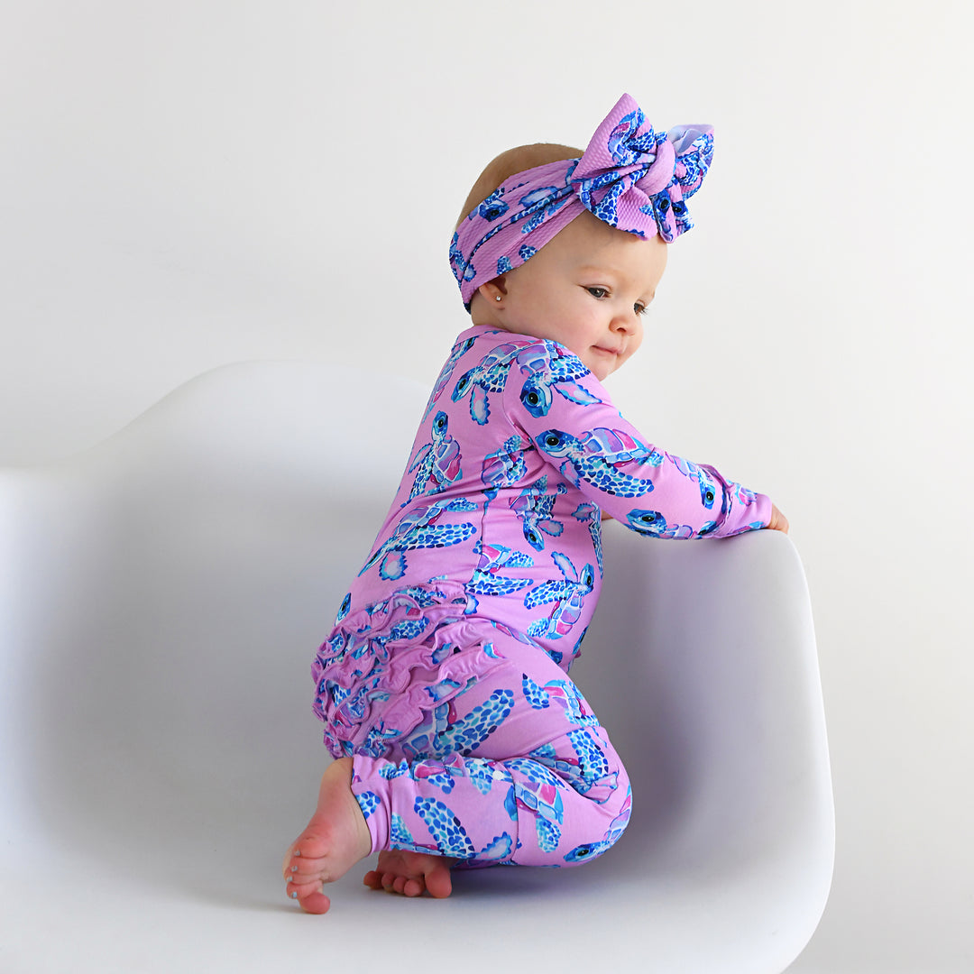 Waverly Sea Turtles HEADWRAP - Gigi and Max