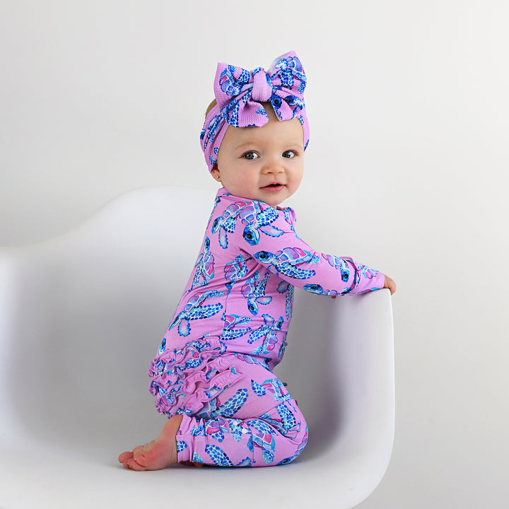 Waverly Sea Turtles HEADWRAP - Gigi and Max