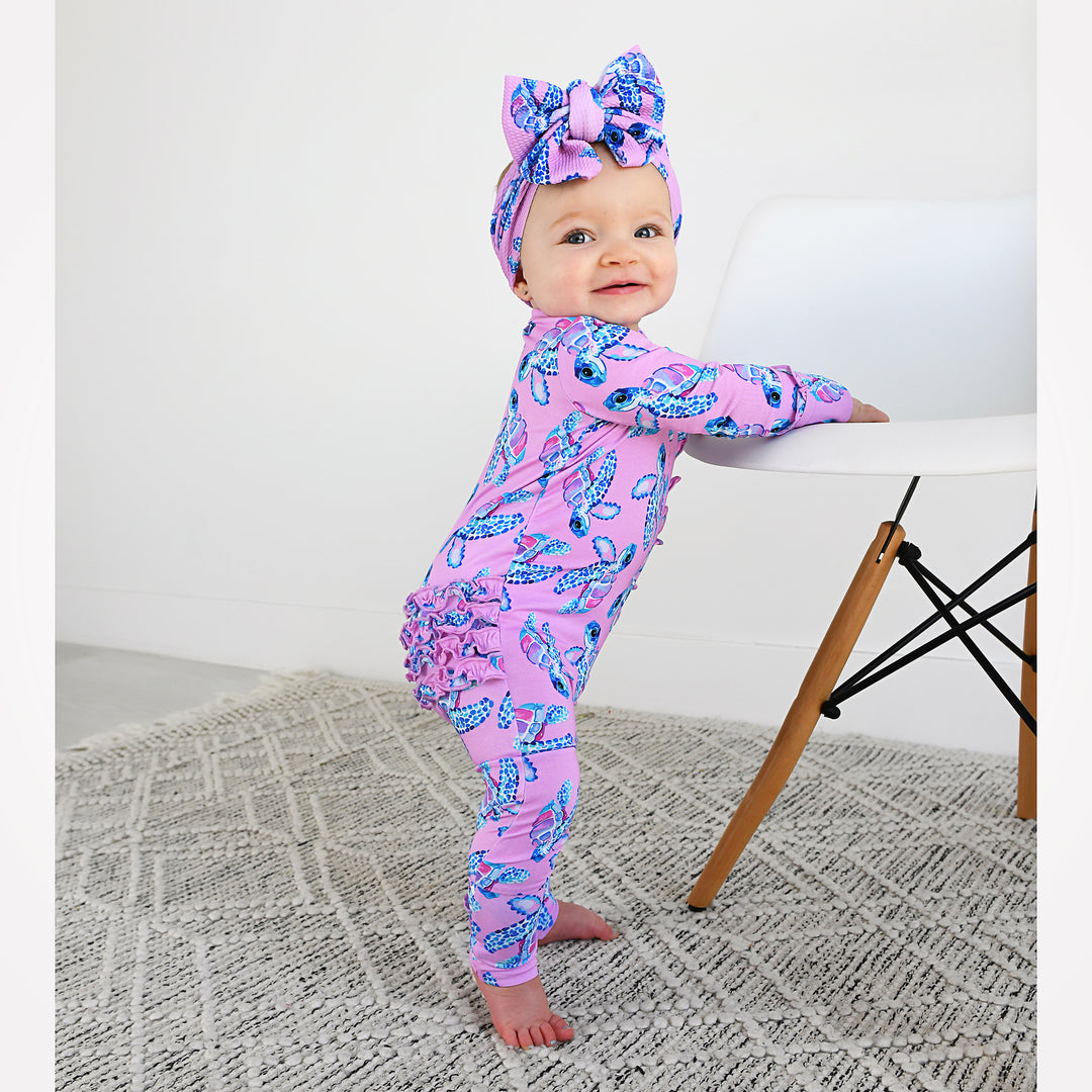 Waverly Sea Turtles HEADWRAP - Gigi and Max