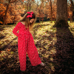 Ruby Dot ROMPER - Gigi and Max