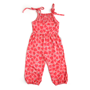 Annabelle Strawberries JUMPSUIT - Gigi and Max