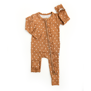 Maple Dot RUFFLE ZIP - Gigi and Max