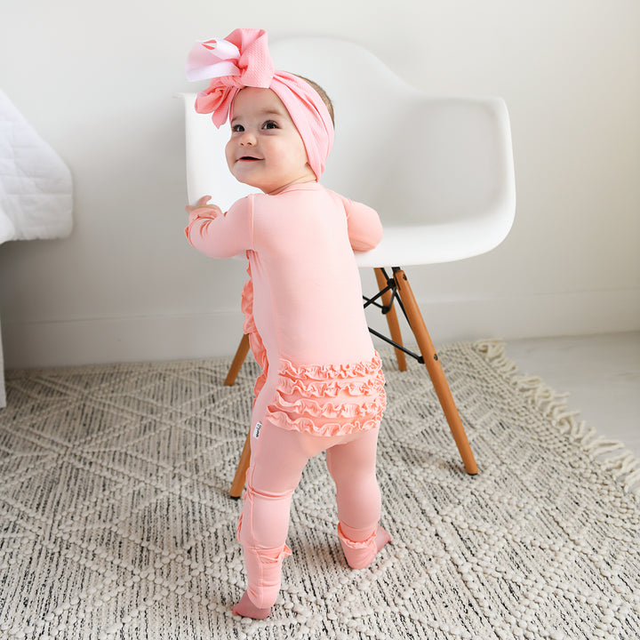 Olivia Pink RUFFLE ZIP - Gigi and Max