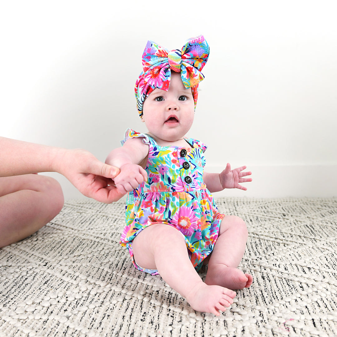 Megan Floral BUTTON BUBBLE - Gigi and Max