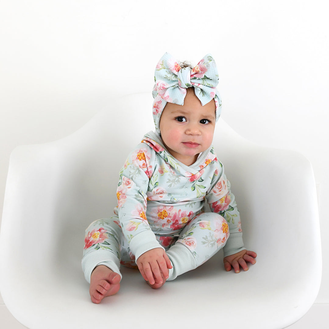 Mae Floral HOODIE SET - Gigi and Max