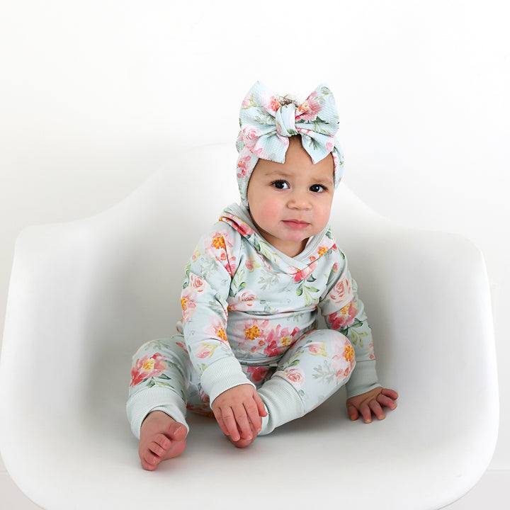 Mae Floral HOODIE SET - Gigi and Max