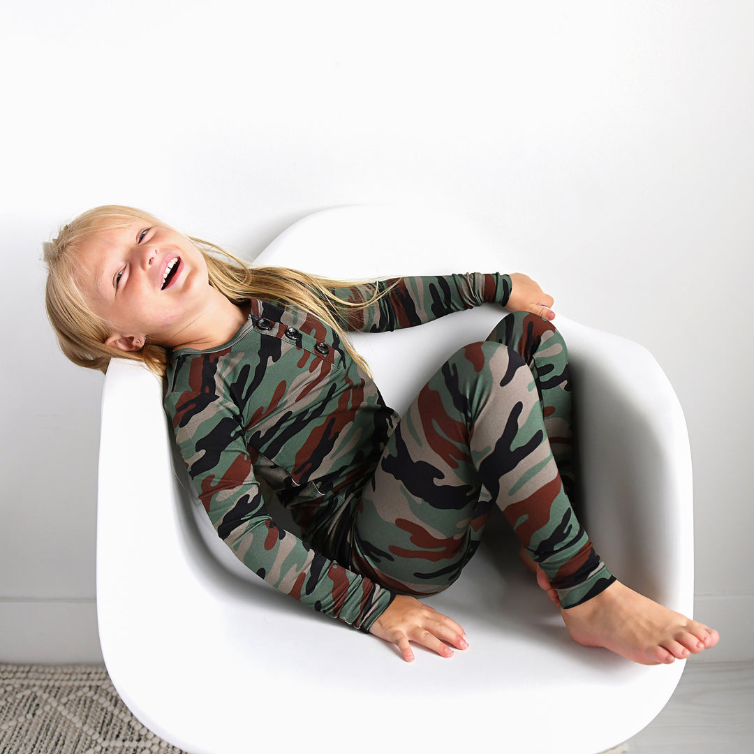 Camo TWO PIECE - Gigi and Max