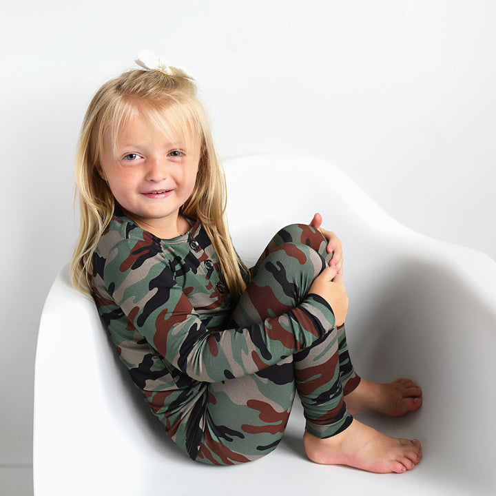 Camo TWO PIECE - Gigi and Max