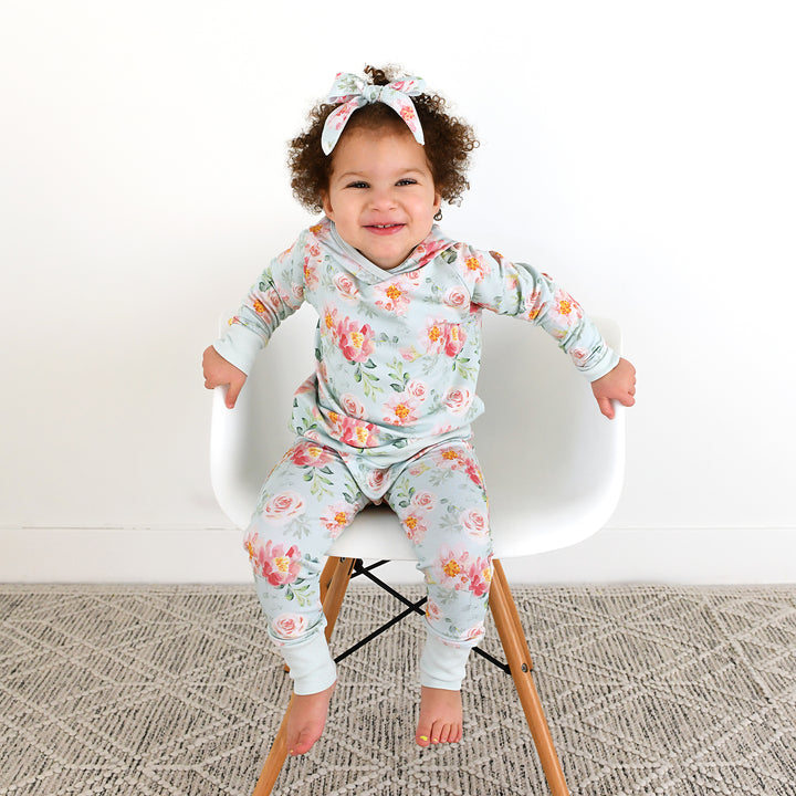 Mae Floral HOODIE SET - Gigi and Max