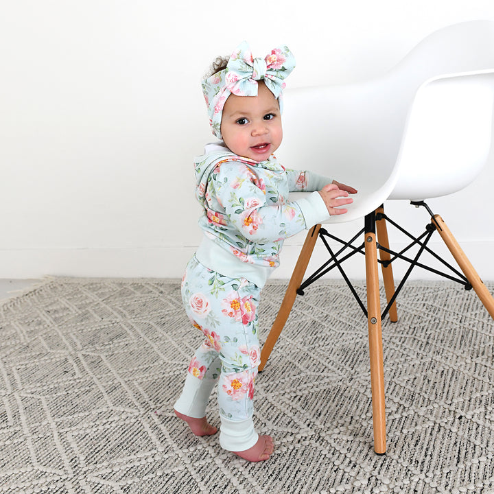 Mae Floral HOODIE SET - Gigi and Max