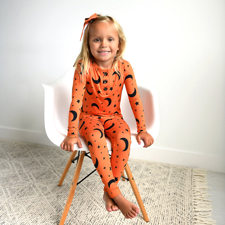 Blaise Orange Moon TWO PIECE - Gigi and Max
