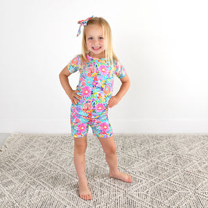 Megan Floral TWO PIECE - SHORTS - Gigi and Max