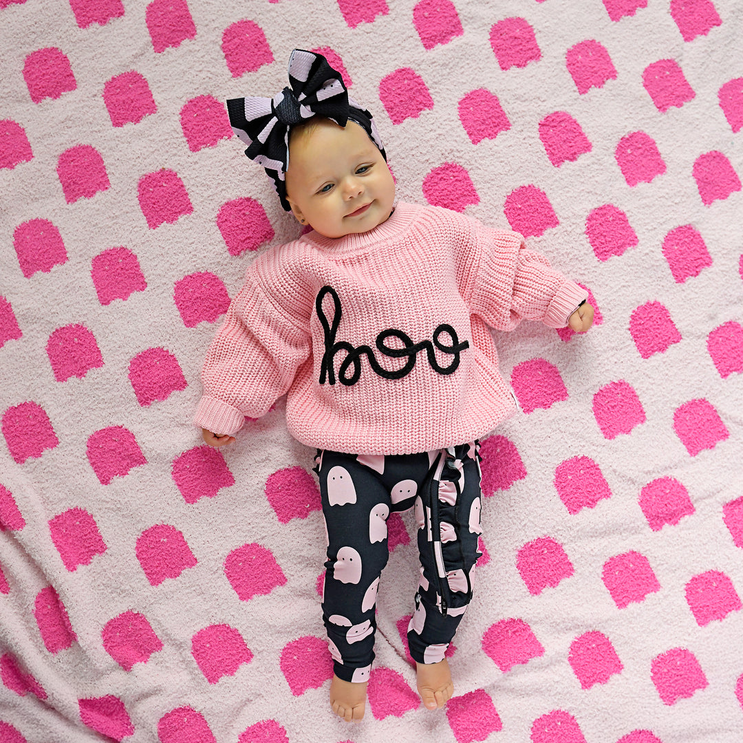 Boo Pink SWEATER - Gigi and Max
