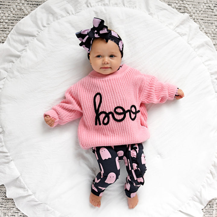 Boo Pink SWEATER - Gigi and Max