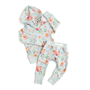 Mae Floral HOODIE SET - Gigi and Max