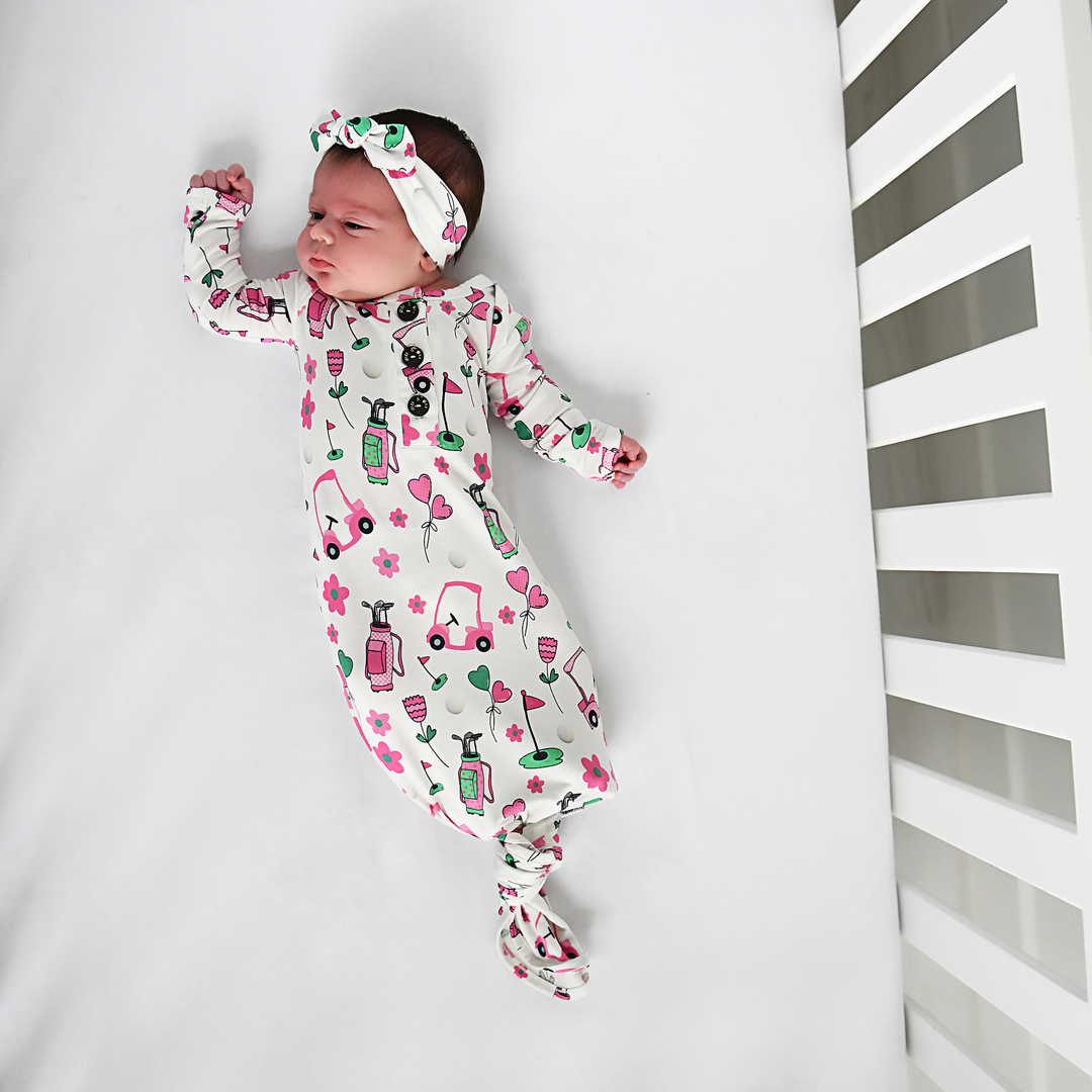 Lexi Pink Golf GOWN - Gigi and Max