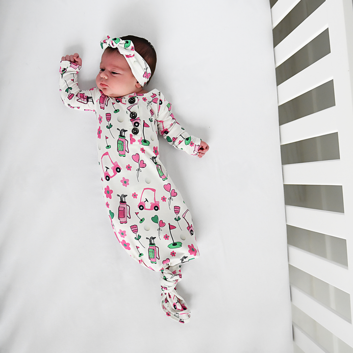 Lexi Pink Golf GOWN - Gigi and Max
