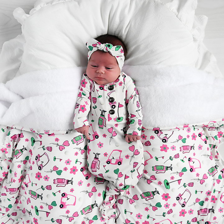Lexi Pink Golf GOWN - Gigi and Max