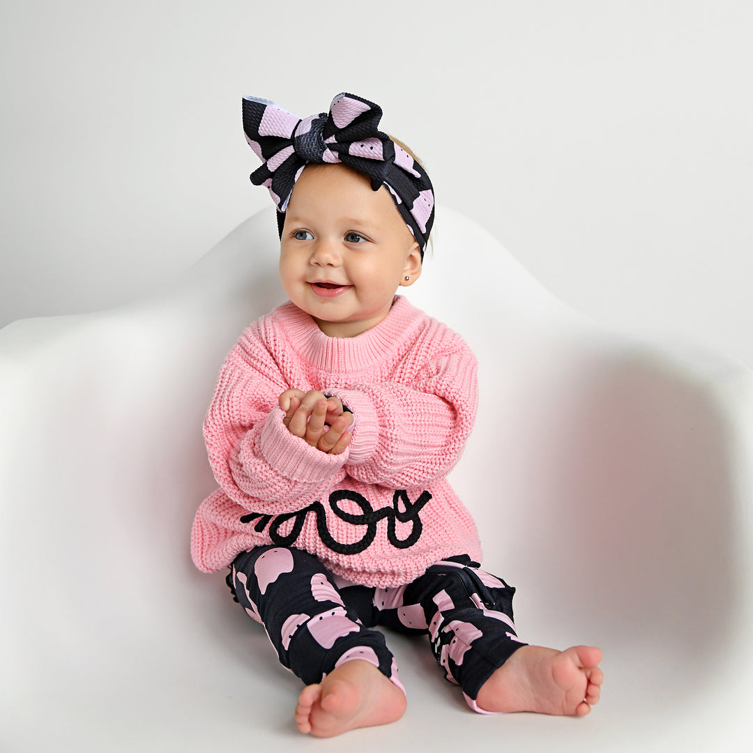 Boo Pink SWEATER - Gigi and Max