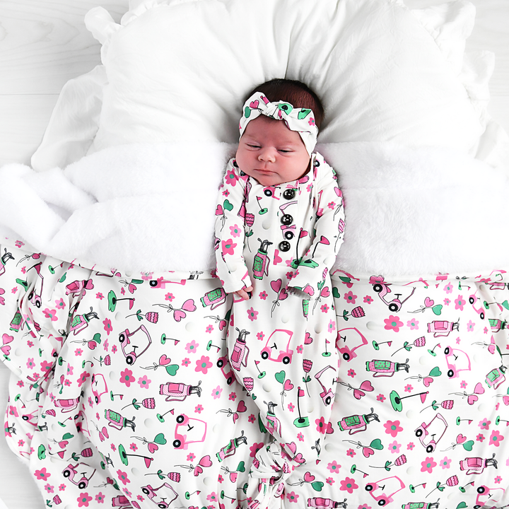 Lexi Pink Golf GOWN - Gigi and Max