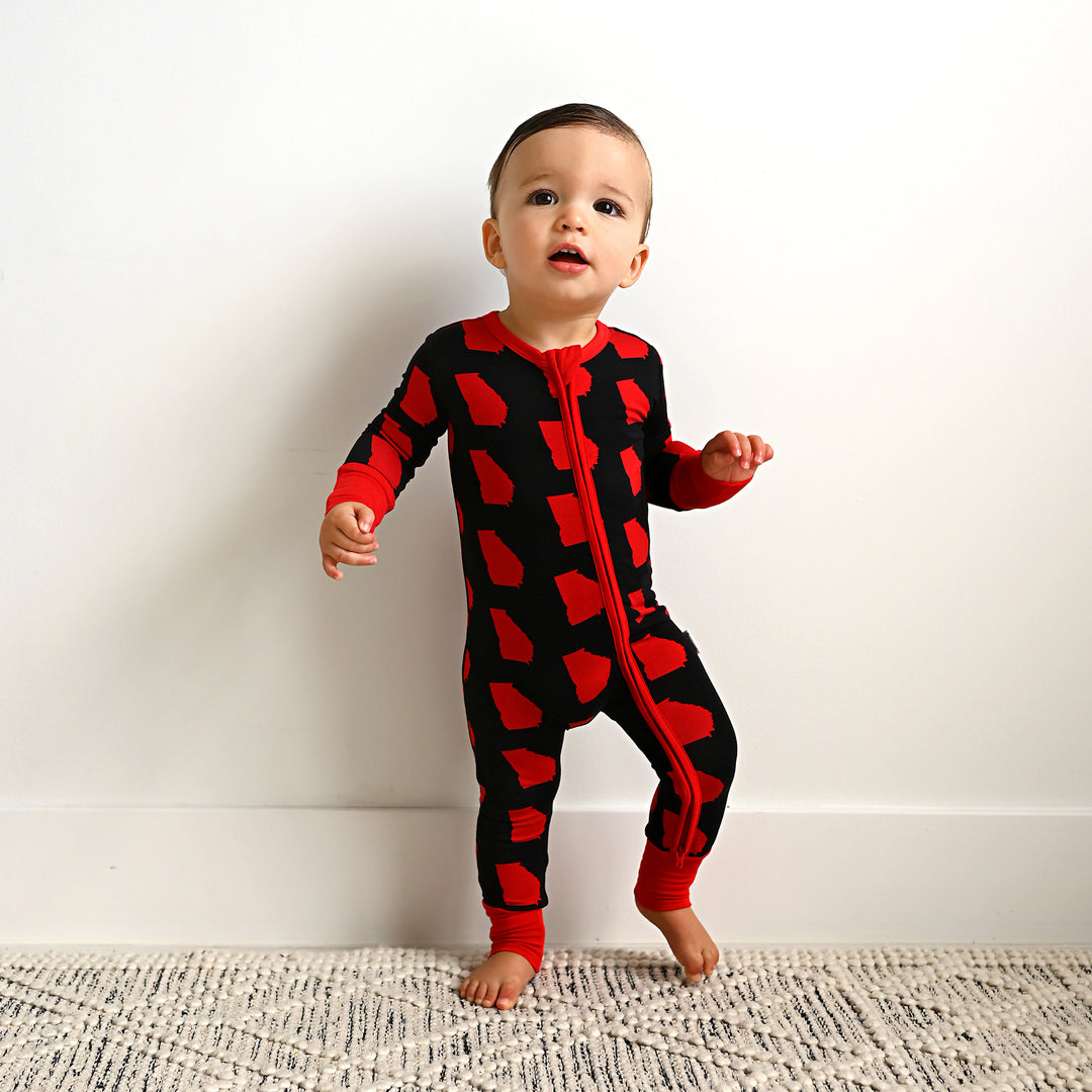 Georgia Black & Red ZIP - Gigi and Max