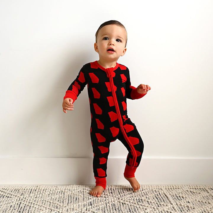 Georgia Black & Red ZIP - Gigi and Max