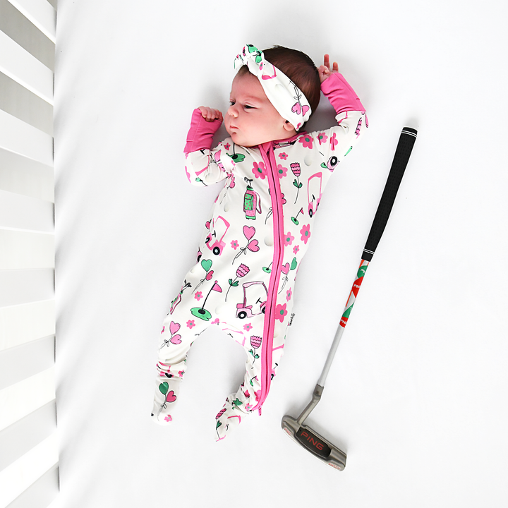 Lexi Pink Golf ZIP - Gigi and Max