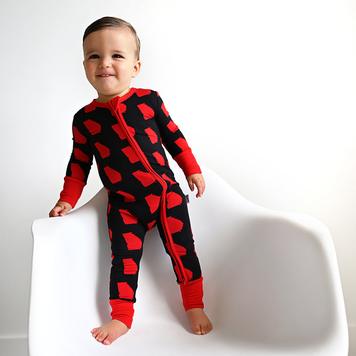 Georgia Black & Red ZIP - Gigi and Max