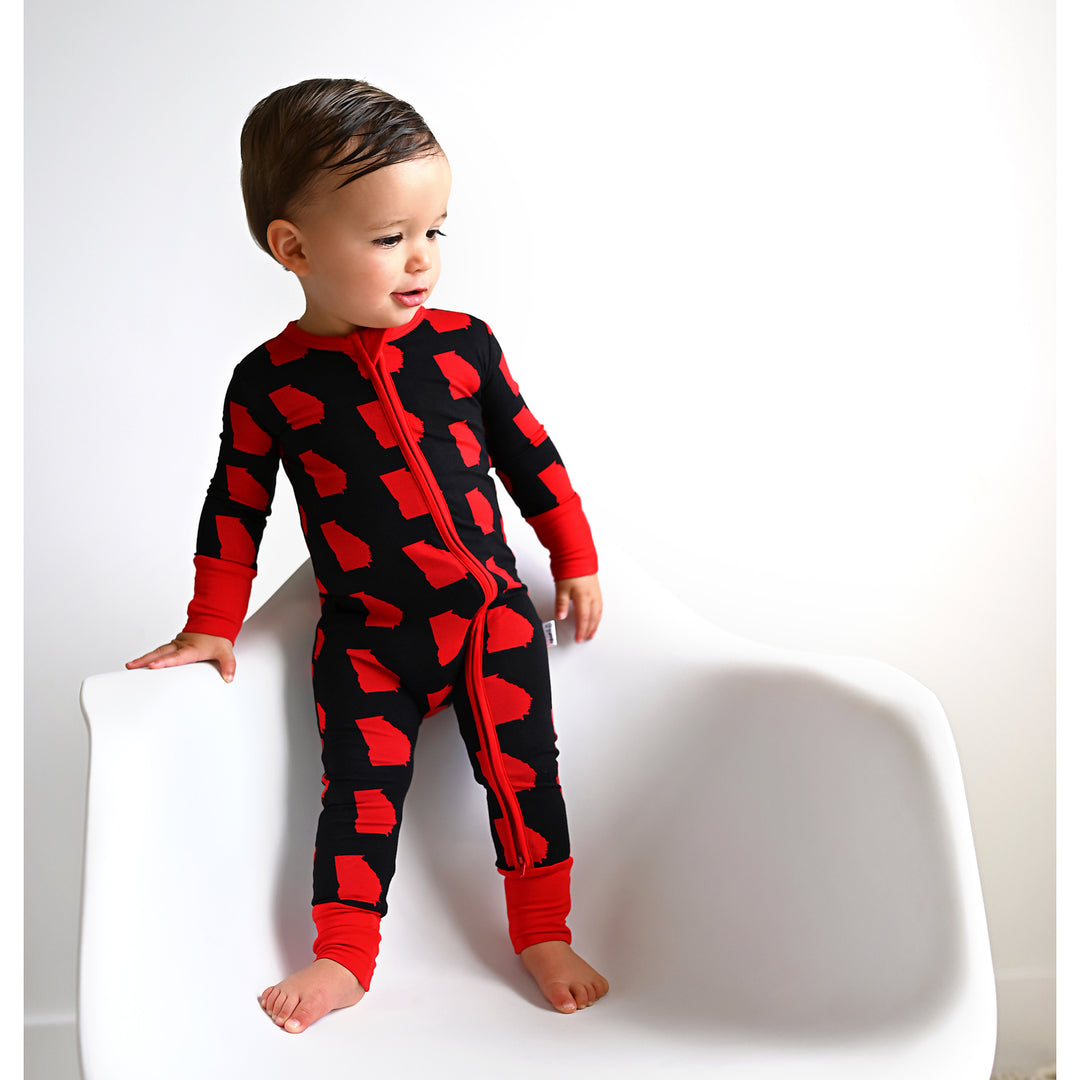 Georgia Black & Red ZIP - Gigi and Max