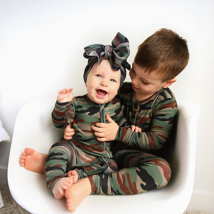 Camo TWO PIECE - Gigi and Max