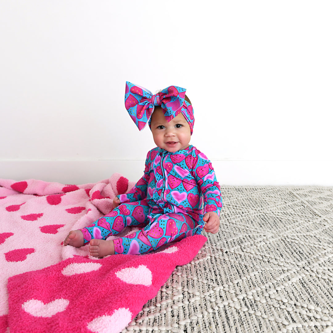 Alaina Hearts HEADWRAP - Gigi and Max