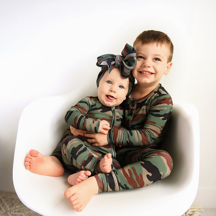 Camo TWO PIECE - Gigi and Max