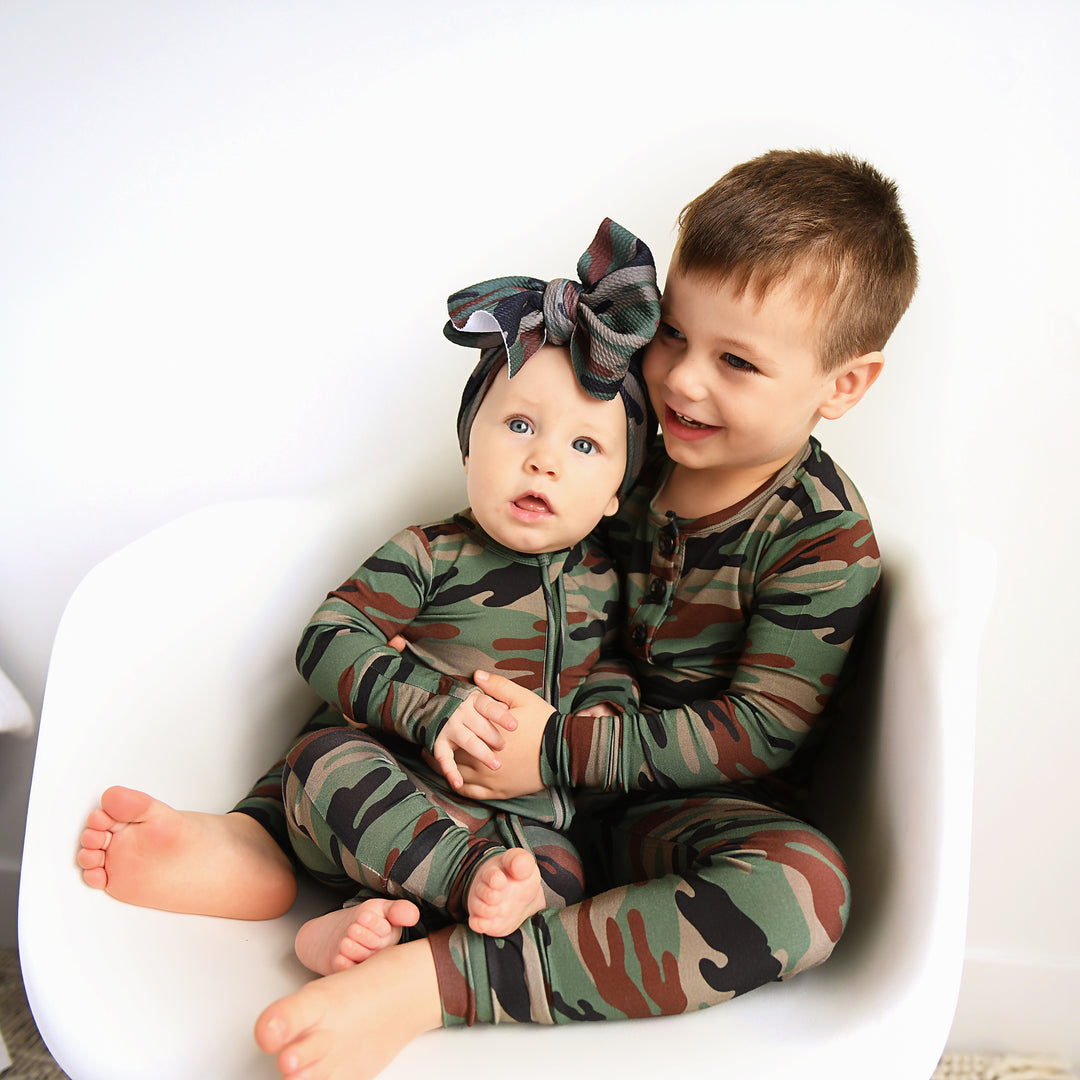 Camo TWO PIECE - Gigi and Max