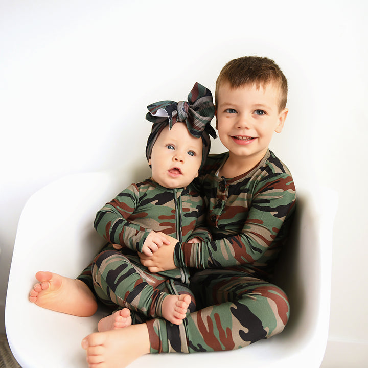 Camo TWO PIECE - Gigi and Max