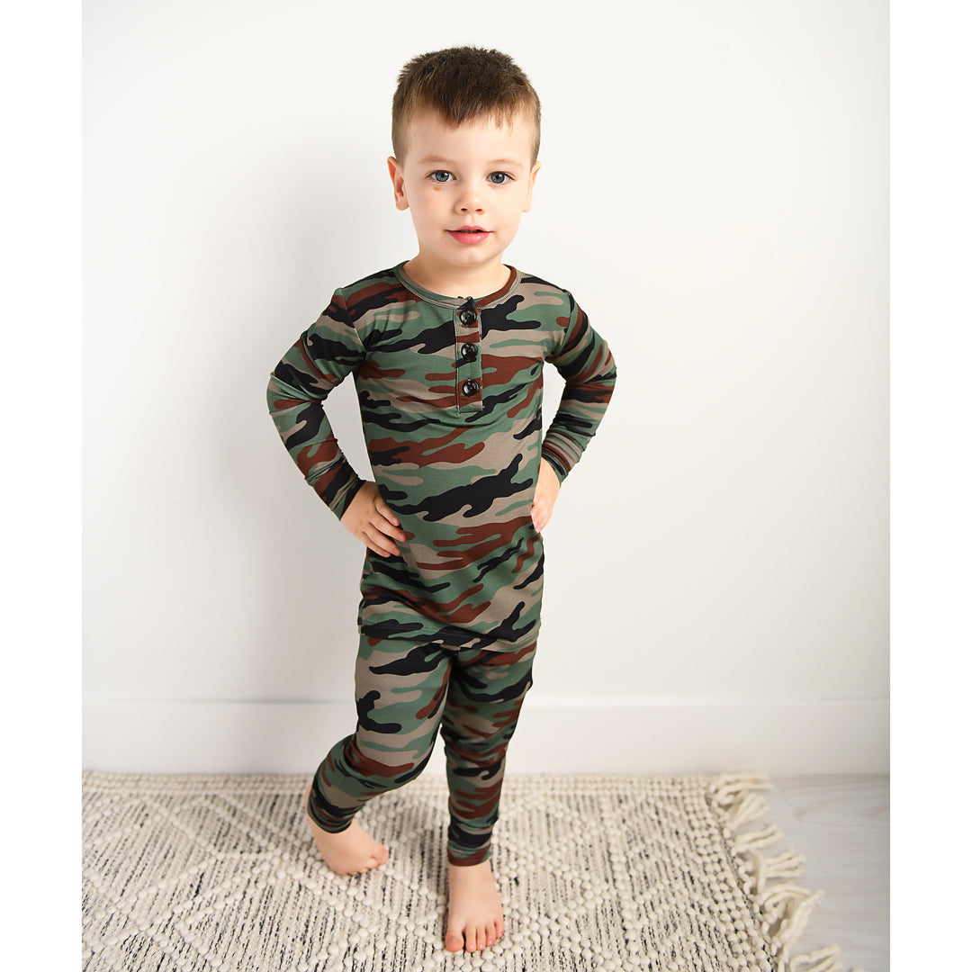 Camo TWO PIECE - Gigi and Max