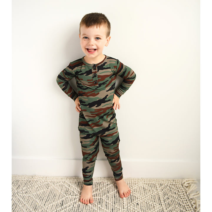 Camo TWO PIECE - Gigi and Max