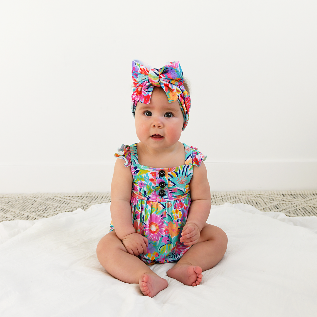 Megan Floral BUTTON BUBBLE - Gigi and Max