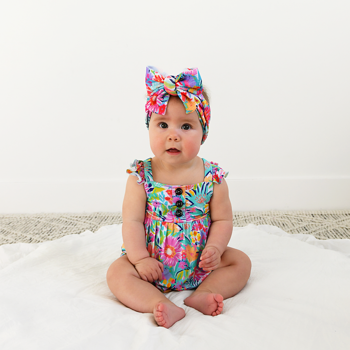 Megan Floral BUTTON BUBBLE - Gigi and Max