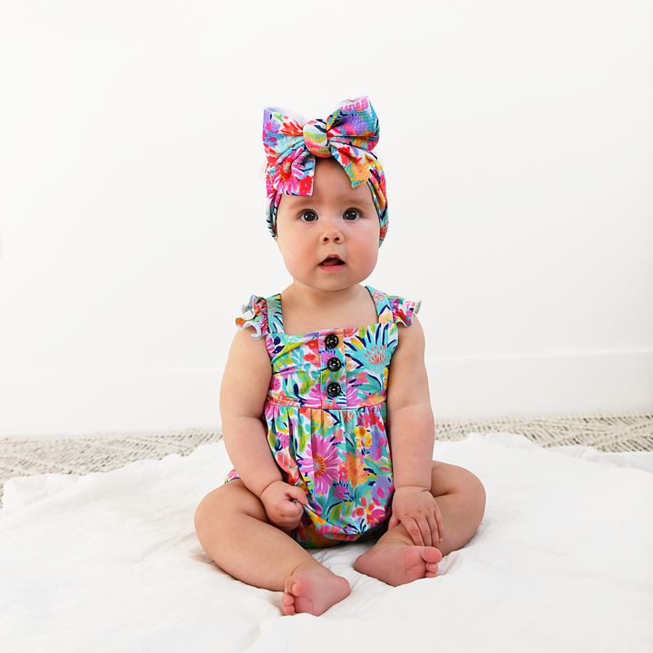 Megan Floral BUTTON BUBBLE - Gigi and Max