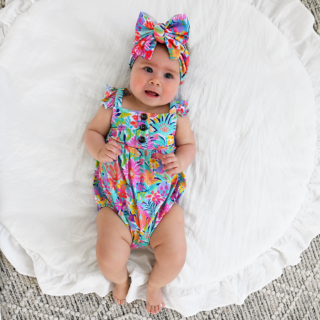 Megan Floral BUTTON BUBBLE - Gigi and Max
