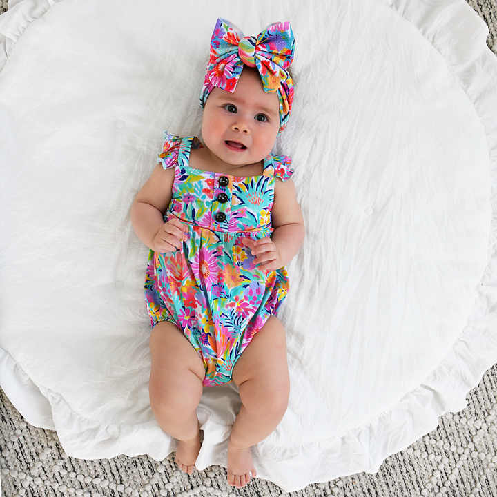 Megan Floral BUTTON BUBBLE - Gigi and Max