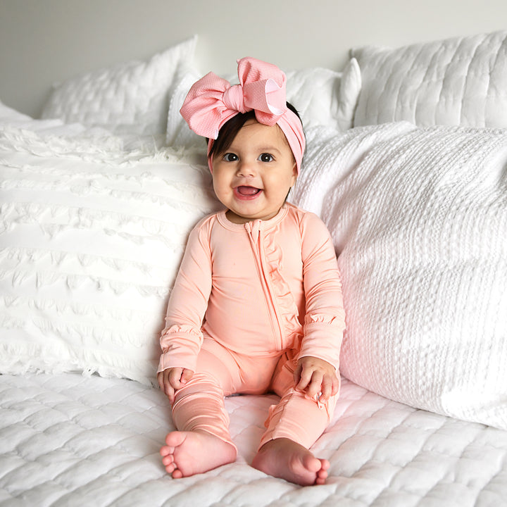 Olivia Pink RUFFLE ZIP - Gigi and Max