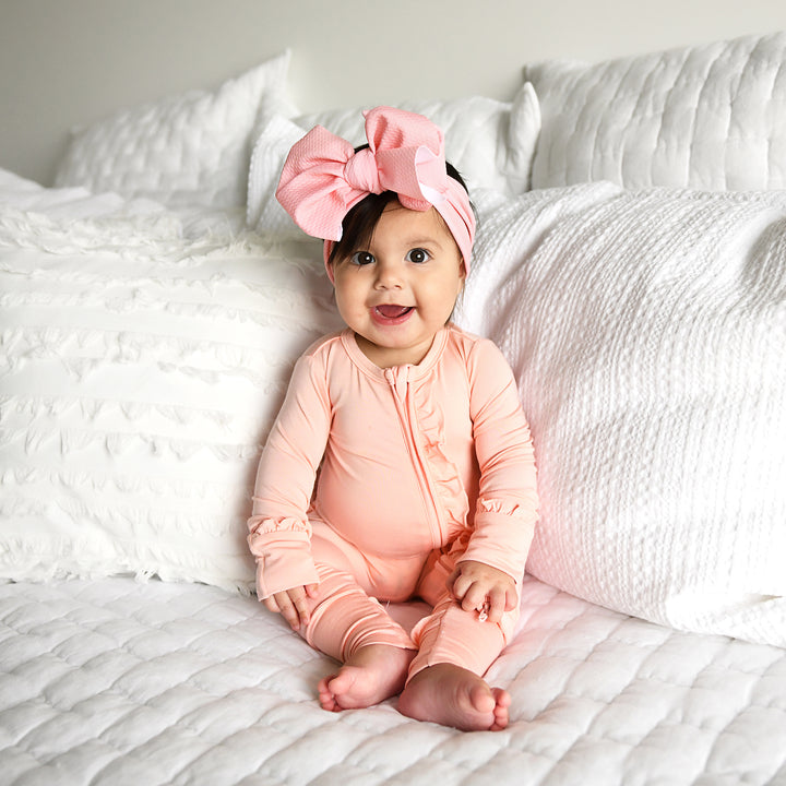 Olivia Pink RUFFLE ZIP - Gigi and Max