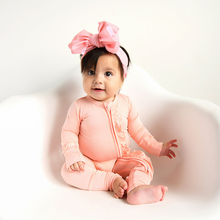 Olivia Pink RUFFLE ZIP - Gigi and Max