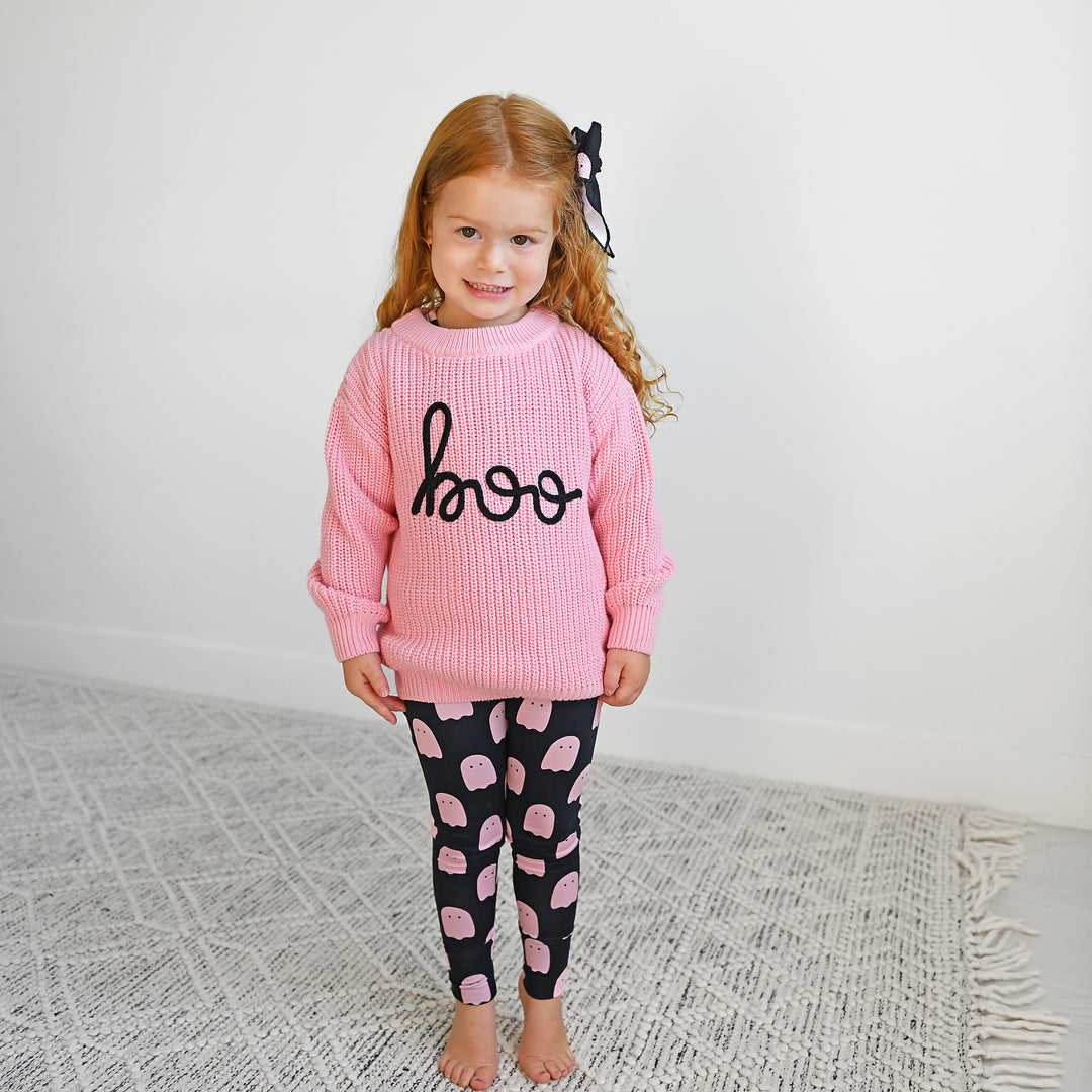 Boo Pink SWEATER - Gigi and Max