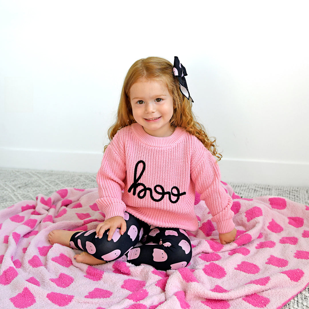Boo Pink SWEATER