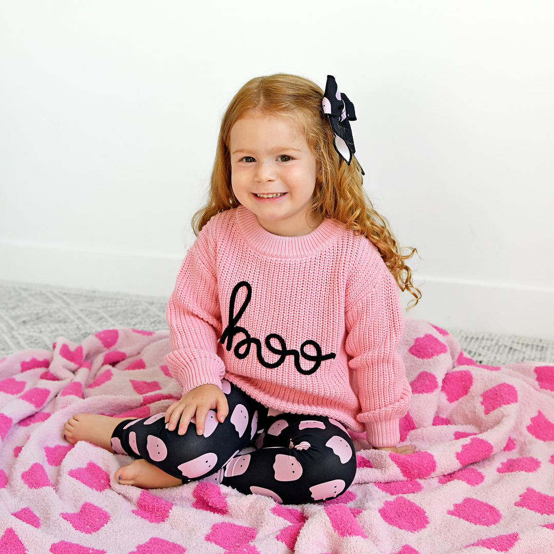 Boo Pink SWEATER - Gigi and Max