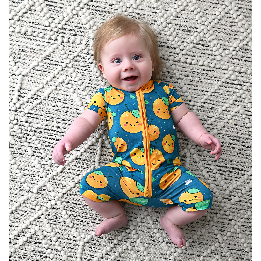 Cutie Orange SHORTY ZIP - Gigi and Max