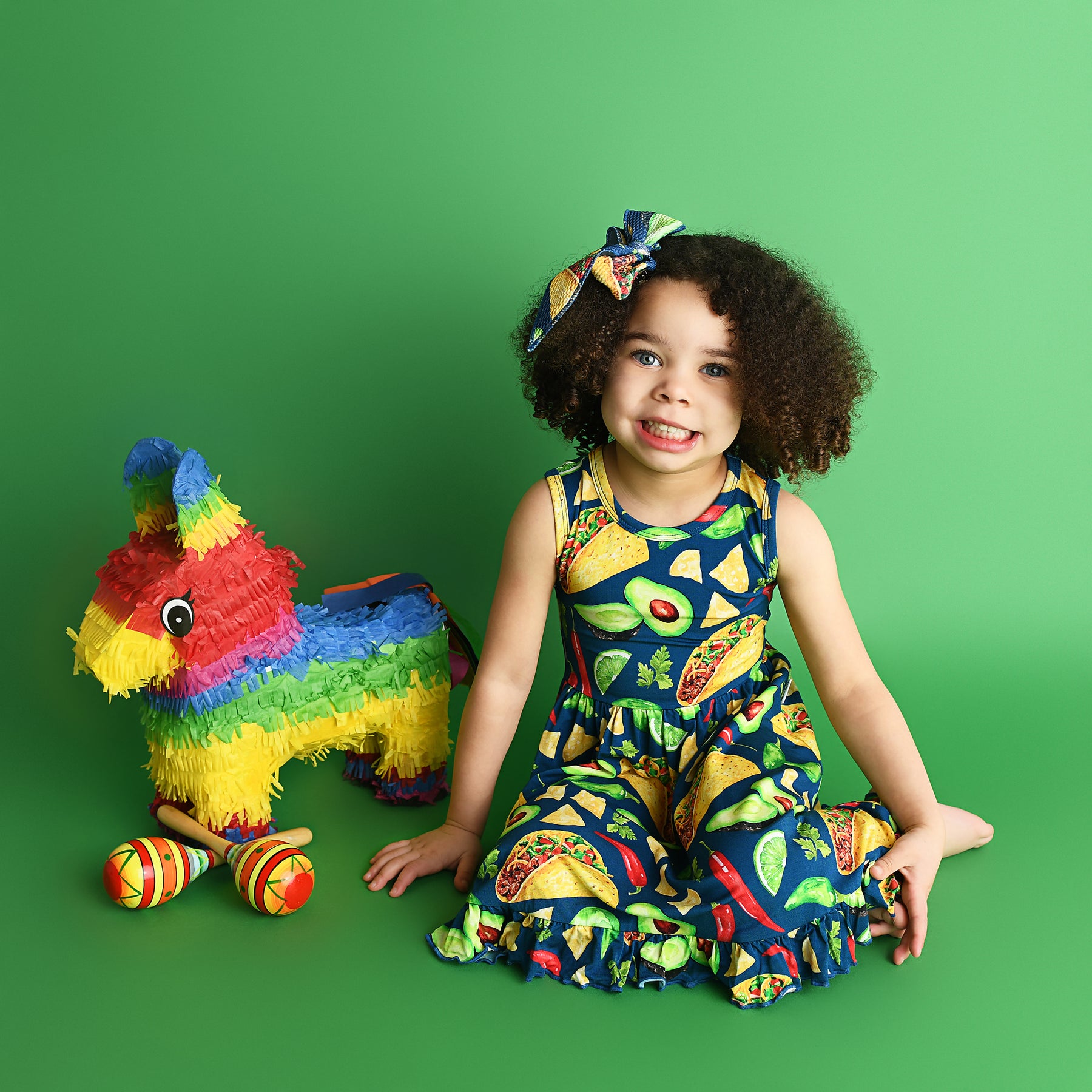 Javier TANK RUFFLE TWIRL DRESS – Gigi and Max